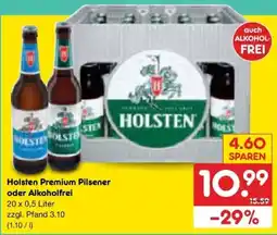 Netto Marken-Discount DE Holsten Premium Pilsener oder Alkoholfrei aanbieding