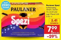 Netto Marken-Discount DE Paulaner Spezi aanbieding