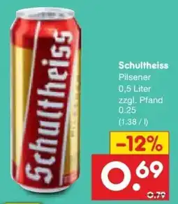 Netto Marken-Discount DE Schultheiss Pilsener aanbieding