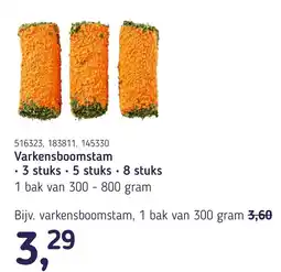 Van Hoeckel Varkensboomstam aanbieding