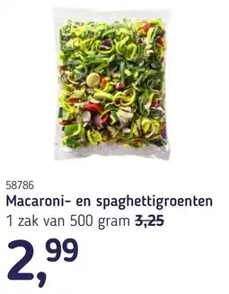 Van Hoeckel Macaroni- en spaghettigroenten aanbieding