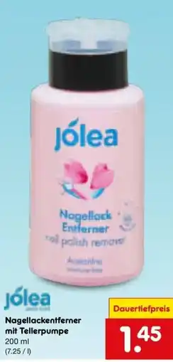 Netto Marken-Discount DE jólea nagellackentferner aanbieding