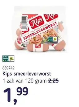 Van Hoeckel Kips smeerleverworst aanbieding