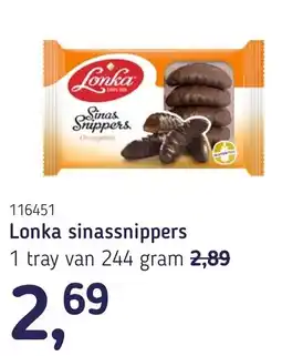 Van Hoeckel Lonka sinassnippers aanbieding