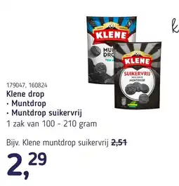 Van Hoeckel Klene drop aanbieding