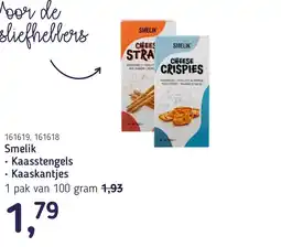 Van Hoeckel Smelik Kaasstengels Kaaskantjes aanbieding