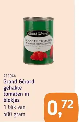 Van Hoeckel Grand Gérard gehakte tomaten in blokjes aanbieding