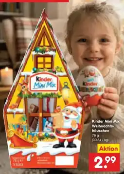 Netto Marken-Discount DE Kinder Mini Mix aanbieding