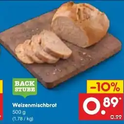 Netto Marken-Discount DE backstube weizenmischbrot aanbieding