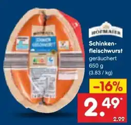 Netto Marken-Discount DE Mornais Schinken-fleischwurst aanbieding