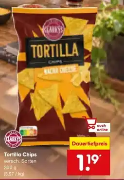 Netto Marken-Discount DE Clarkys Tortilla Chips aanbieding