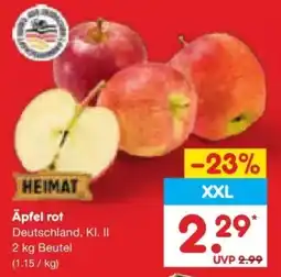 Netto Marken-Discount DE Heimat Äpfel rot aanbieding