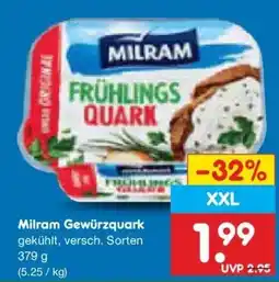 Netto Marken-Discount DE Milram Frühlingsquark aanbieding