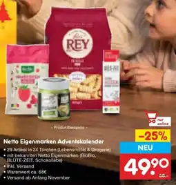 Netto Marken-Discount DE Netto Eigenmarken Adventskalender aanbieding