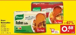 Netto Marken-Discount DE Knorr Basissoepen aanbieding