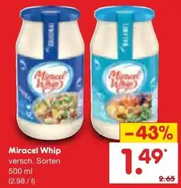 Netto Marken-Discount DE Miracel Whip aanbieding