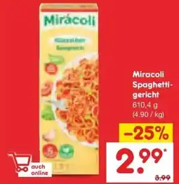 Netto Marken-Discount DE Miracoli Spaghetti-gericht aanbieding