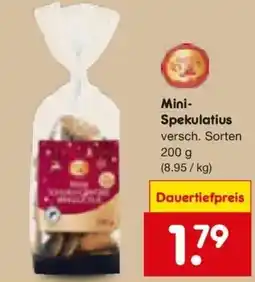 Netto Marken-Discount DE Mini-Spekulatius aanbieding