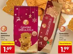 Netto Marken-Discount DE Gewürz Spekulatius aanbieding