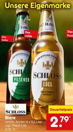 Netto Marken-Discount DE Schloss Biere aanbieding