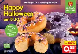 Netto Marken-Discount DE Backstube halloween donut aanbieding