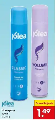 Netto Marken-Discount DE jólea Haarspray aanbieding