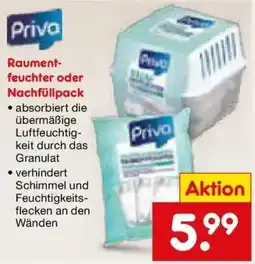 Netto Marken-Discount DE Priva raument-feuchter oder nachfüllpack aanbieding