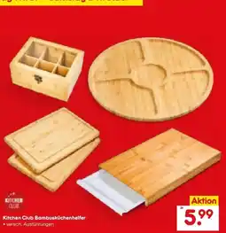 Netto Marken-Discount DE Kitchen Club Bambusküchenhelfer aanbieding