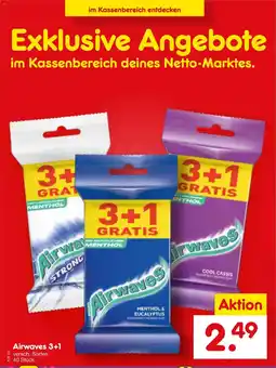 Netto Marken-Discount DE Airwaves 3+1 aanbieding