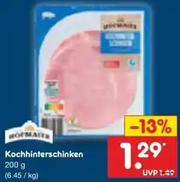 Netto Marken-Discount DE MORBAIT Kochhinterschinken aanbieding
