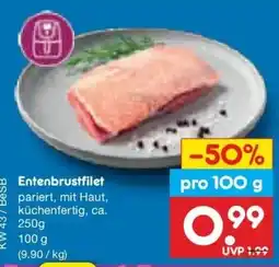 Netto Marken-Discount DE Entenbrustfilet aanbieding