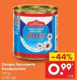 Netto Marken-Discount DE Dovgan Gezuckerte Kondensmilch aanbieding