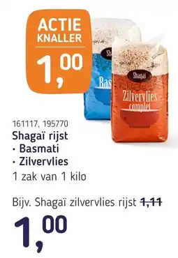 Van Hoeckel Shagai rijst aanbieding