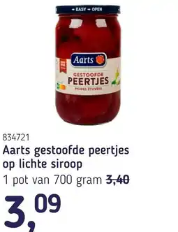 Van Hoeckel Aarts gestoofde peertjes op lichte siroop aanbieding