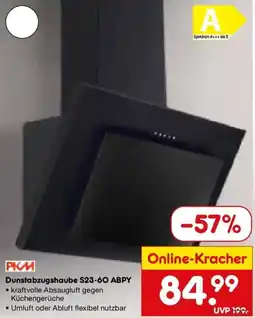 Netto Marken-Discount DE PKM Dunstabzugshaube S23-6O ABPY aanbieding