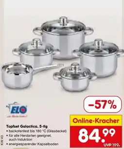 Netto Marken-Discount DE Elo Topfset Galactica, 5-tlg aanbieding