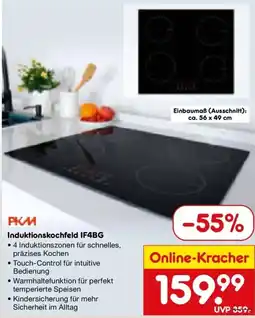 Netto Marken-Discount DE PKN Induktionskochfeld IF4BG aanbieding