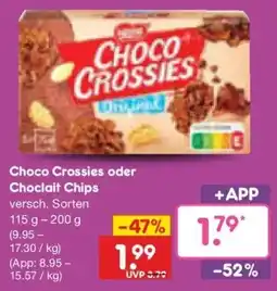 Netto Marken-Discount DE nestle choco crossies aanbieding