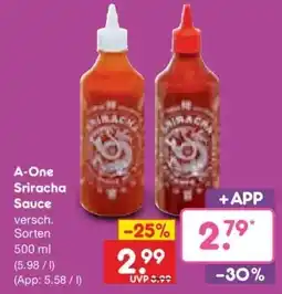 Netto Marken-Discount DE A-One Sriracha Sauce aanbieding