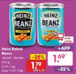 Netto Marken-Discount DE Heinz Baked Beanz aanbieding