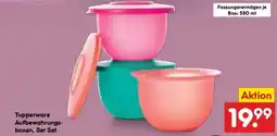 Netto Marken-Discount DE Tupperware Aufbewahrungsboxen, 3er Set aanbieding