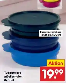 Netto Marken-Discount DE Tupperware Müslicschalen aanbieding