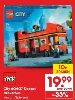 Netto Marken-Discount DE LEGO City 60407 Doppeldeckerbus aanbieding