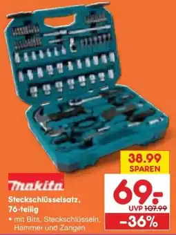 Netto Marken-Discount DE Makita Steckschlüsselsatz aanbieding