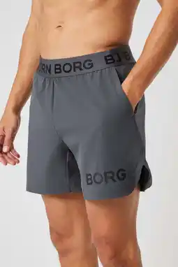 Wehkamp Björn Borg sportshort BORG short grijs aanbieding