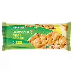 PLUS PLUS Fruitbiscuit Appel aanbieding