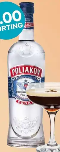 Mitra Poliakov Vodka | 70 CL aanbieding