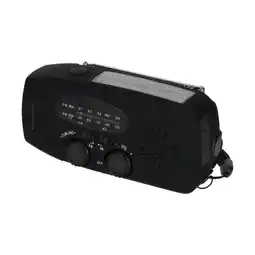 ANWB Brainz Noodradio Solar met FM/AM en verlichting aanbieding