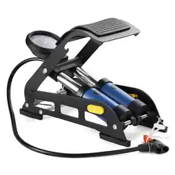 ANWB Packaway Fietspomp Voetpomp 8 Bar Zwart Zwart aanbieding