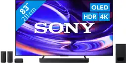 Coolblue Sony Bravia 6 83 OLED (2026) + Sony Bravia Theatre System 6 Zwart aanbieding